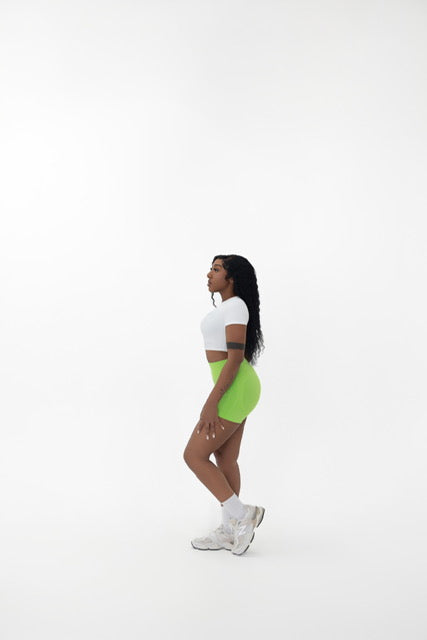 Amp Shorts - Lime Green