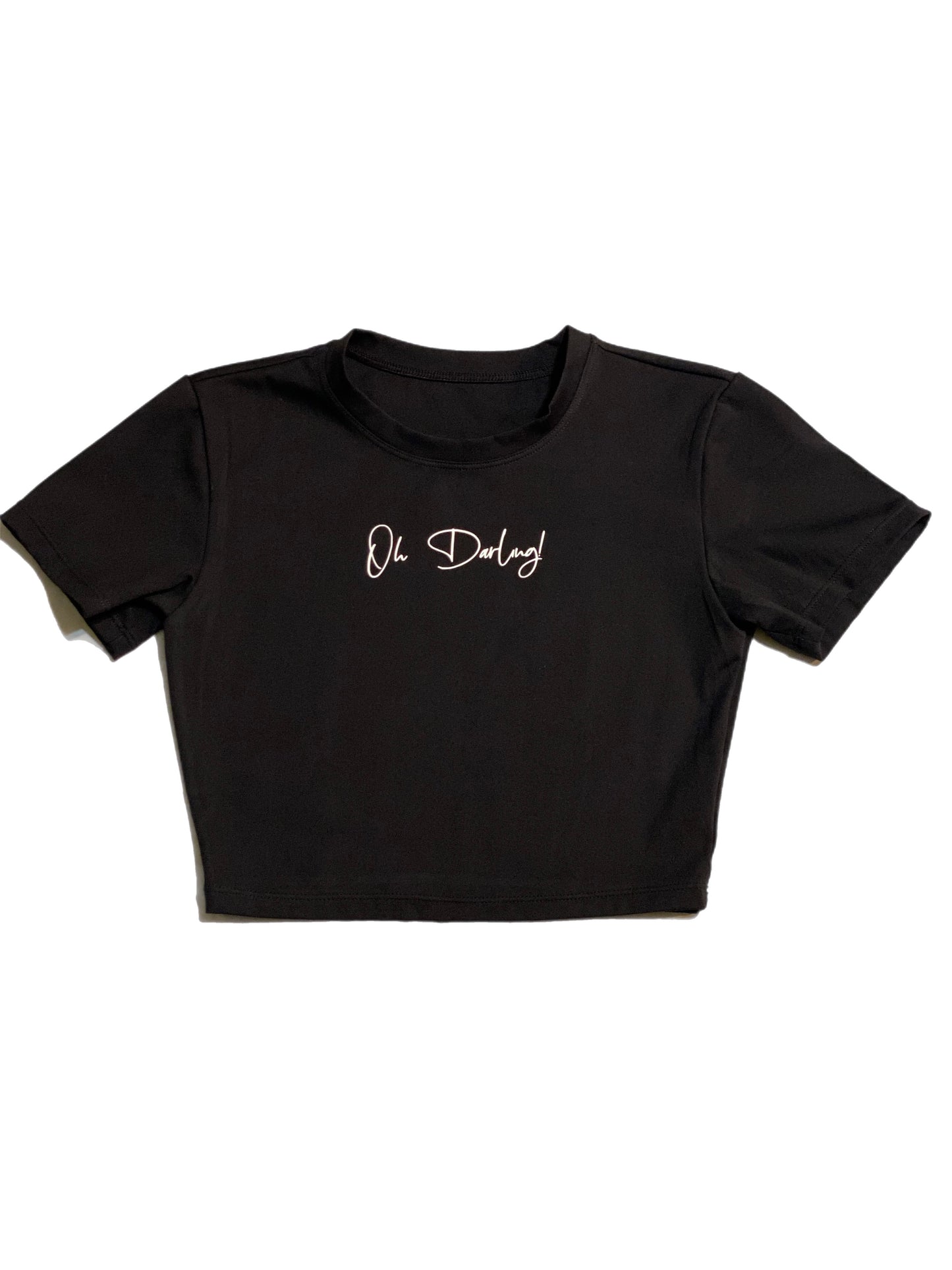 Amp Crop Top - Black